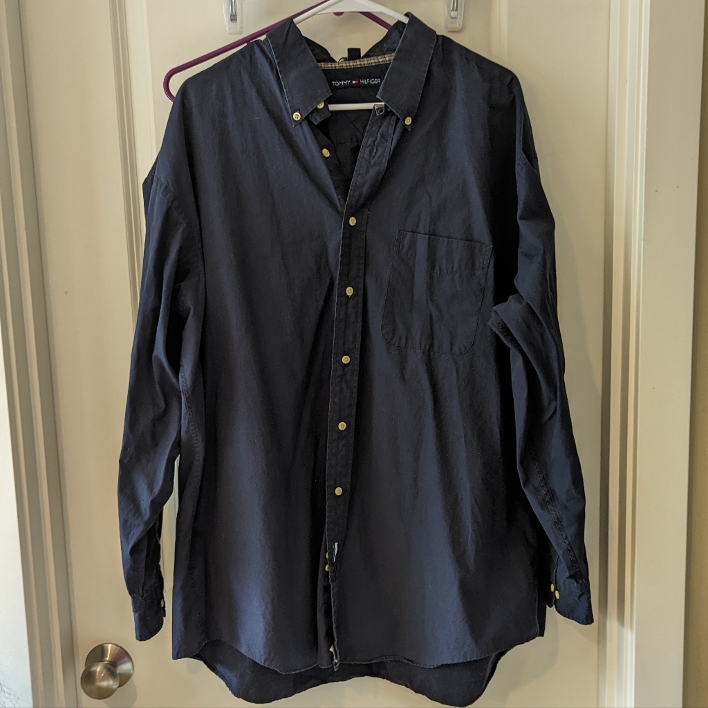 Vintage Tommy Hilfiger Shirt Size 18 (Xxl)